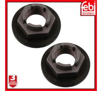 Rear Axle Hub Nut x 2 Febi 18695 For Mazda 2 Mazda2 MK2 2002-2007 D35026042A