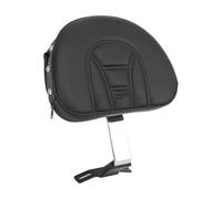 rear backrest Black Sliver Motorcycle Luggage Rack Rest Pad Fit For Fatboy Heritage For Softail 2007-2017