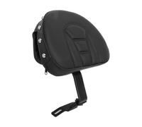 rear backrest Black Sliver Motorcycle Luggage Rack Rest Pad Fit For Fatboy Heritage For Softail 2007-2017