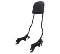 Rear Backrest Fit For Harley Street Bob FXBB Deluxe Heritage Classic Softail Slim Sissy Bar Upright Backrest Pad Docking Passenger Backrest Support(Style A)