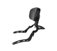 Rear Backrest Fit For Indian Chief Bobber Dark Horse Super Limited Sport Multi Purpose Adjustable Backrest Sissy Bar Passenger(Whole Black)