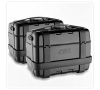 Rear bag GiVi Trekker 46 case set Monokey® black 46 l 10 kg Alu-cover