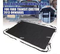 Rear Barn Door Awning Cover Sunshade for Campervans and Caravans Compatible with For RVs, Made from OxFor Cloth (180cm x 114cm)