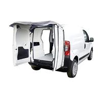 Rear Barn Door Awning Cover to fit Citroen Nemo 2008 On - Tailored, Grey | Creates Extra Rear Shelter, Heavy-Duty PU-Coated Woven Polyester, Diverts Rainwater Over Rear Doors, Tailored Fit, Grey