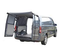 Rear Barn Door Awning Cover to fit Mercedes Vito 2014 On - Tailored, Grey | Creates Extra Rear Shelter, Heavy-Duty PU-Coated Woven Polyester, Diverts Rainwater Over Rear Doors, Tailored Fit, Grey