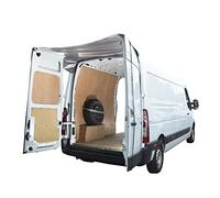 Rear Barn Door Awning Cover to fit Nissan Interstar Tekna 2021 On, Grey | Creates Extra Rear Shelter, Heavy-Duty PU-Coated Woven Polyester, Diverts Rainwater Over Rear Doors, Tailored Fit, Grey