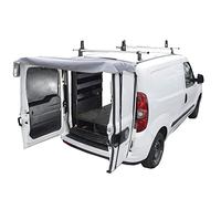 Rear Barn Door Awning Cover to fit Vauxhall Combo E 2018 On, Grey | Creates Extra Rear Shelter, Heavy-Duty PU-Coated Woven Polyester, Diverts Rainwater Over Rear Doors, Tailored Fit, Grey