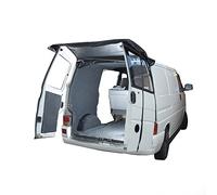 Rear Barn Door Awning Cover to fit VW T4 Transporter - Tailored, Black | Creates Extra Rear Shelter, Heavy-Duty PU-Coated Woven Polyester, Diverts Rainwater Over Rear Doors, Tailored Fit, Black