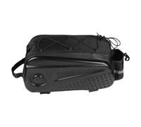 Rear Bicycle Carrier Bag, 8.6L Hard Storage Bag for Pannier Rack, Reflective Strap, Bicycle Organiser, Bicycle Back Seat Bag for Keys, Sun Protection, Maps, Mobile Phone
