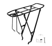 Rear Bicycles Cargo Rack - Thick Widened Luggage Bike Carrier Rack - Adjustable Stable Construction Easy Installation Bicycles Seat for Outdoor Travel Commuting