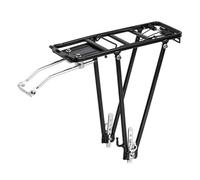 Rear Bike Rack, 154lb Load Bearing Capacity Cargo Rack Lightweight Aluminium Alloy Touring Carrier for V Brake Disc Brake Road Bikes Folding Bicycle