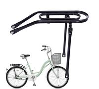 Rear Bike Rack - 45x35x15cm Metal, Black Support, Cargo Shelf Bracket Frame | Perfect For Urban Cycling Commutes, Coastal Riding Journeys, Weekend Touring Plans, Outdoor Exploration Rides, Marketplace