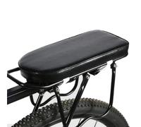Rear Bike Seat Cushion - Ergonomic Bicycle For Mountain Sports And Commuting | Sponge Soft Padded Rear Manned With Secure Mount, Back Carrier For Cargo Scooter Family School, 12.2x5.91x1.57 In