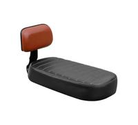 Rear Bike Seat for Kids Adjustable Strap Bicycle Saddle Parts | with Backrest No Slip Rear Mounted Child Bike Seat for Boys Girls Young Children Long Riding Outdoor City Street Biking