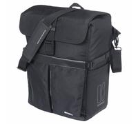 Rear bike side bag shoulder bag basil move commuter black right-left 15l mik hoo
