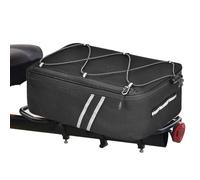 Rear Bikes Rack Bag | Cycling Seat Pack - Bicycles Pannier Bag, Bicycles Seat Bag | 8L Capacity Waterproof Cycling Backseat Storage Carrier with Reflective Stripe for Mountain Road Bikes