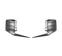 Rear Body Spoiler For BMW 2 Series M2 G87 2023 2024+ Car Bumper Side Wind Blade Vent Exterior Trim Modification Gloss Black MP Style(Carbon Look)