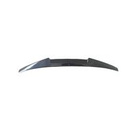 Rear Body Spoiler For BMW 3 Series E46 M3 2 Door 1999-2005 M4 Style Black Carbon Fibe Rear Trunk Lid Car Spoiler Wings Tuning Accessories Part(Carbon Printing)