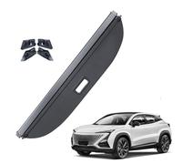 Rear Boot Cargo Cover Auto Parts Trunk Privacy Cargo Cover Retractable Waterproof Cargo Cover Accessories For Changan For UNI-T 2020 2021 2022 Luggage Shade Shield(Canvas)