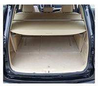 Rear Boot Cargo Cover For Subaru For Forester Fourth Generation SJ 2012-2018 Rear Cargo Cover Privacy Trunk Screen Security Shield Aluminum+Canvas(Beige,Manual door)