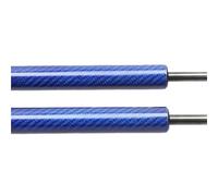 Rear Boot Gas Lift Struts For Focus XR5 For Turbo 2005-2010 Automatic Opening Gas Lift Supports With Springs Auto Pop-Up Trunk Struts(BLUE CARBON FIBER)