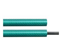 Rear Boot Gas Lift Struts For Lutecia 5th Gen 2019-2025 Hatchback Automatic Opening Gas Lift Supports With Springs Boot Struts Auto Pop-Up Trunk(Green Carbon Fiber)