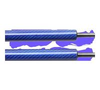 Rear Boot Lid Gas Spring Strut 2pcs Rear Tailgate Damper For Megane E-Tech Electric (BCB) 2022-present WITH SPRING Trunk Boot Gas Charged Gas Struts(Blue)