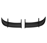 Rear Boot Lid Wing Lip For MK6 2PCS Car Rear Trunk Spoiler Reduction Tail Spoiler Lid Wing Rear Spoiler Side Wing(Rhd Gray)