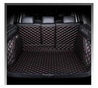 Rear Boot Mat For Volvo For XC90 Five seats 2015-2021 Car trunk mat cargo liner carpet interior cover Boot Liner Protector(Black red)