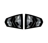 Rear Boot Spoiler For BMW G20 3-Series 320i 325i 2019-2023 1 Pair Car Window Side Vent Louver Sticker Side Window Louver Shutter Cover Spoiler Rear Roof Spoiler(Glossy Black)