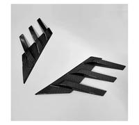 Rear Boot Spoiler For KIA For Forte For Cerato Hatchback 2016-2019 Exterior Decorative Rear Wing Glossy Black Accessories Windshield Side Spoiler Tail Wing(Carbon Paint)