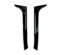 Rear Boot Spoiler For VW For Golf 6 MK6 2008-2012 Pair Glossy Black Canard Splitter Rear Window Side Spoiler Auto Replacement Parts Rear Roof Spoiler