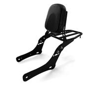 Rear Box Trunk Support Holder Motorcycle Detachable Passenger Seat Backrest Fit For Kawasaki For S 650 For Vn650 For En650 2015-2023 Sissy Bar Set With Luggage Rack