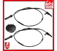 Rear Brake ABS Sensor x 2 Febi 103280 For BMW 1 2 3 4 Series M1 M2 34526791225