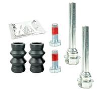 Rear Brake Calipér - Slider Pin Guide Kit | Metal Transporter Set | 7-Piece Hardware Kit, Rustproof Iron Material, Dust Boot, for T4 Type Vehicles, Workshop Repair & Maintenance