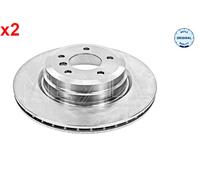 Rear Brake Disc 2x MEYLE Fits BMW E93 E92 E90 E91 X1 E84 04-15 6764655