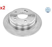 2x New Brake Disc for MERCEDES-BENZ:W202,S202,C-CLASS,C-CLASS Sedan 2024230012