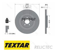 Textar 92241803 Brake Disc
