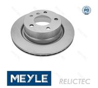 MEYLE 315 523 0028/PD BRAKE DISC Rear (PAIR)