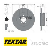 Rear Brake Disc BMW:F11,F10,F07,F12,F01 F02 F03 F04,F13,F06,5,6,7 34216775289