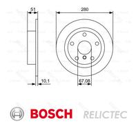 Rear Brake Disc BMW Mini:F54,F45,F46,F48,I01,F60,2,MINI CLUBMAN,X1,i3