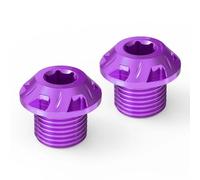 Rear Brake Disc Cover Fit For Sur-Ron X S L1E X160 X260 Front Brake Disc Guard & Fork Leg Guards(Purple 1)
