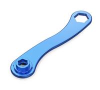 Rear Brake Disc Cover Front Disc Guard Front Rear Wheel Axle Wrench Tool Spanner Removal Fit For Adventure 690 790 890 990 1090 1290(Blue)