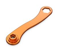 Rear Brake Disc Cover Front Disc Guard Front Rear Wheel Axle Wrench Tool Spanner Removal Fit For Adventure 690 790 890 990 1090 1290(Orange)
