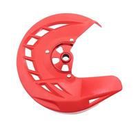 Rear Brake Disc Cover Front Disc Guard Motorcycle Front Brake Disc Guard Protector Cover Fit For Honda CRF250L CRF300L CRF250M CRF250R 250X 450R 450X 450RX(17mm Red)