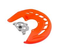Rear Brake Disc Cover Front Disc Guard Motorcycle Front Brake Disc Protection Cover Accessories Fit For Husqvarna EXC XCW SX FC 250 300 Motocross Pit Dirt(Orange)