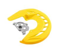 Rear Brake Disc Cover Front Disc Guard Motorcycle Front Brake Disc Protection Cover Accessories Fit For Husqvarna EXC XCW SX FC 250 300 Motocross Pit Dirt(Yellow)