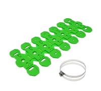 Rear Brake Disc Cover Front Disc Guard Motorcycle Universal Exhaust Shield Muffler Pipe Protector Cover Heat Shield Fit For HusqvarnaTC TX TE(Green)