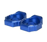 Rear Brake Disc Cover Front Disc Guard Rear Brake Disc Guard Cover Chain Adjuster Axle Block Fit For Surron X160 X260 MX3 MX4(Blue)