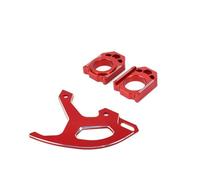 Rear Brake Disc Cover Front Disc Guard Rear Brake Disc Guard Cover Chain Adjuster Axle Block Fit For Honda CR125R CR250R CRF250R CRF250X CRF450R CRF450X(Set)